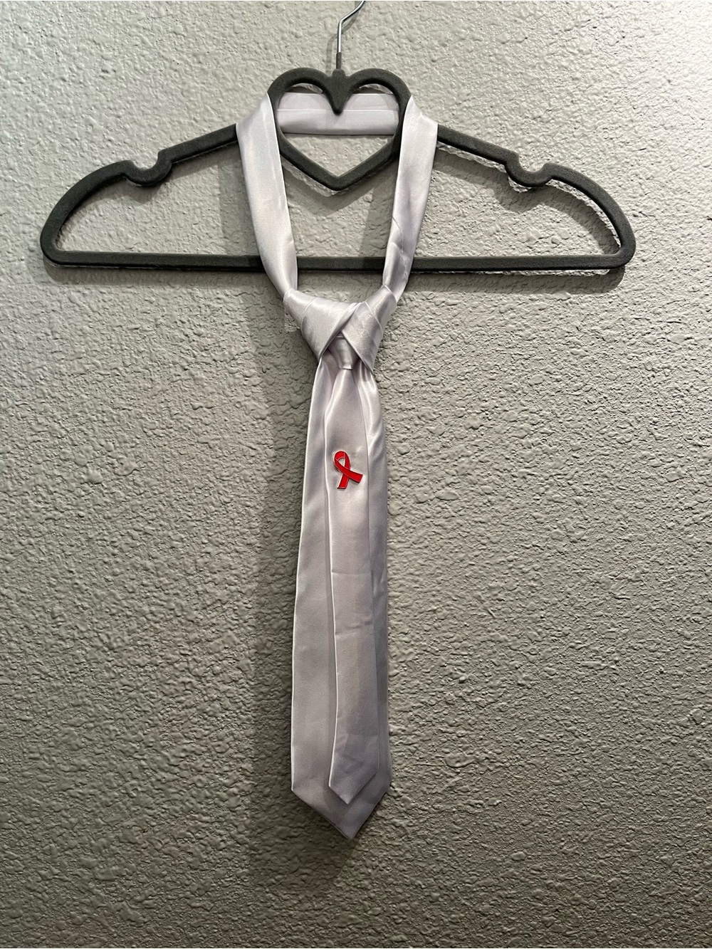 Breast Cancer Awareness Knotted Necktie